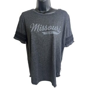 Missouri Tigers Shirt Womens Small NCAA College‎ Football Tee Venley Soft Top